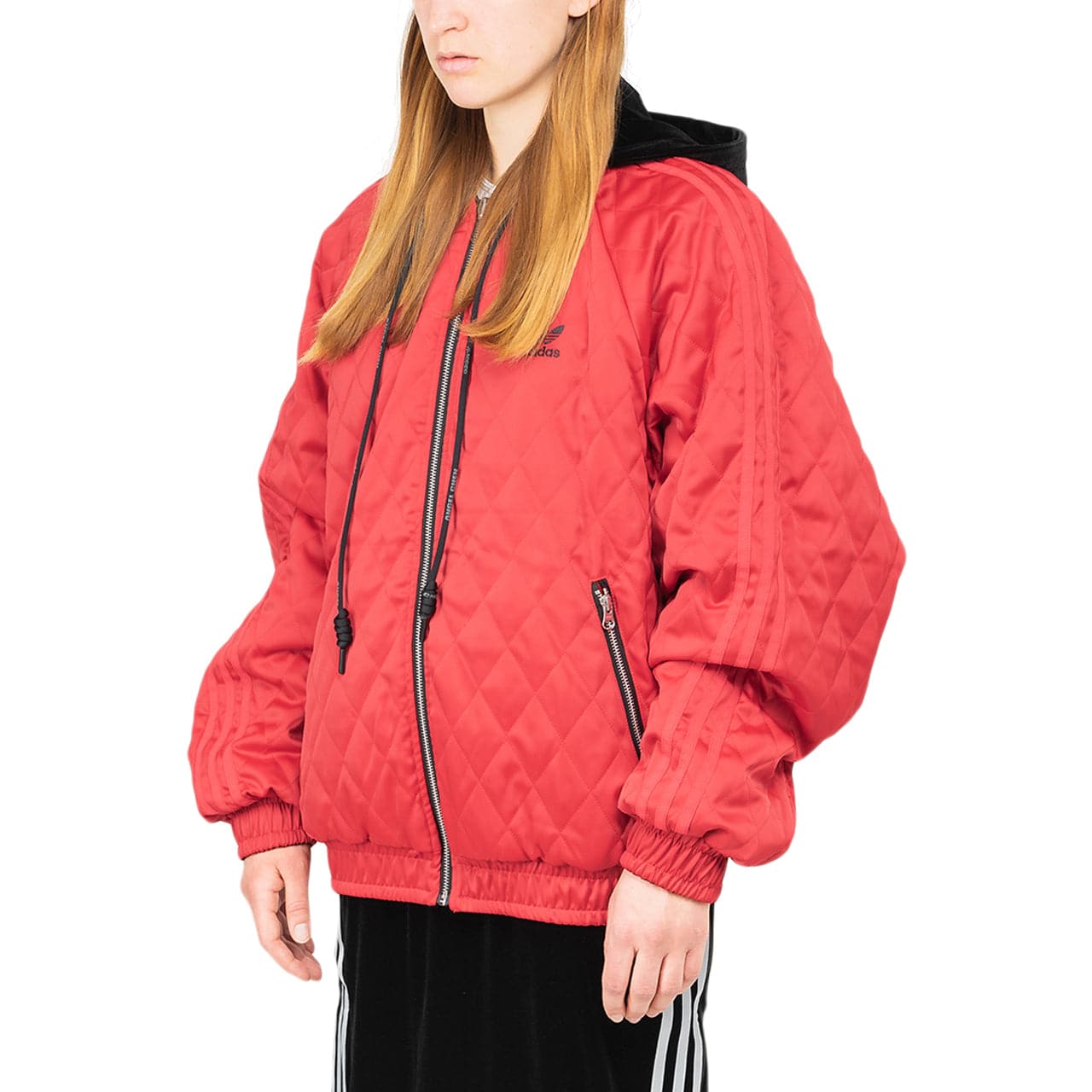 adidas x Angel Chen W Winter Jacket (Schwarz / Rot) - Allike Store