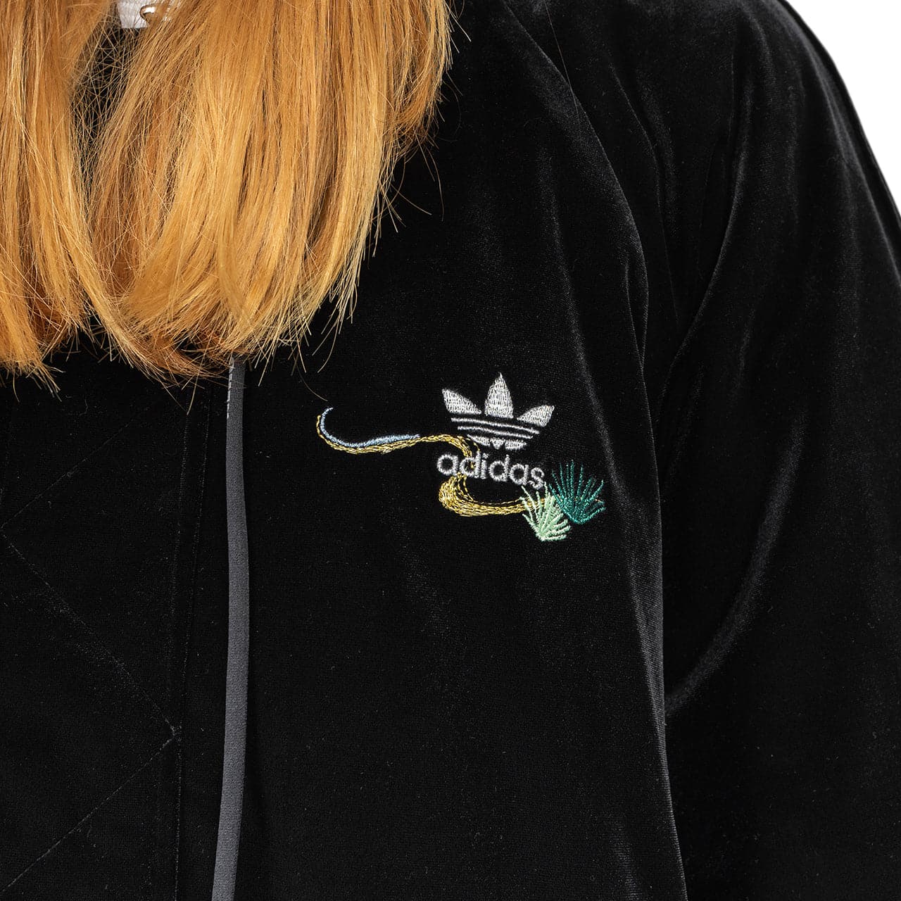 adidas x Angel Chen W Winter Jacket (Schwarz / Rot) - Allike Store