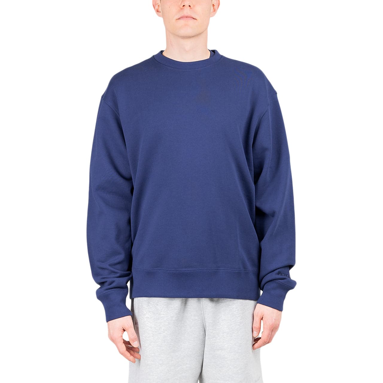 adidas x Pharrell Williams Basics Crewneck Navy H58306 Allike Store
