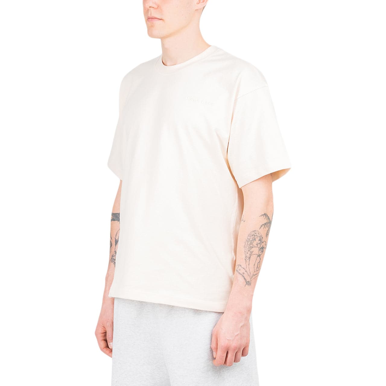 adidas x Pharrell Williams Basics T-Shirt (Cream) - Allike Store