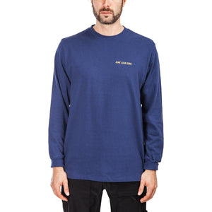 Aimé Leon Dore LS Logo Tee (Navy) - Allike Store