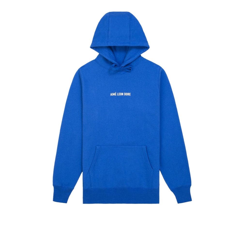 Aimé Leon Dore Logo Hoodie (Blau) - Allike Store