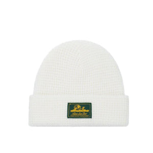 Aimé Leon Dore Waffle Knit Beanie (Weiß)  - Allike Store