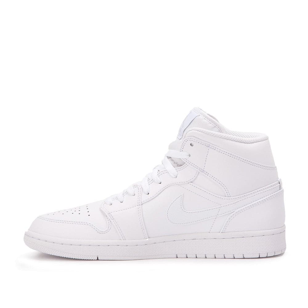 Air Jordan 1 MID 'Triple White' (Weiß) - Allike Store