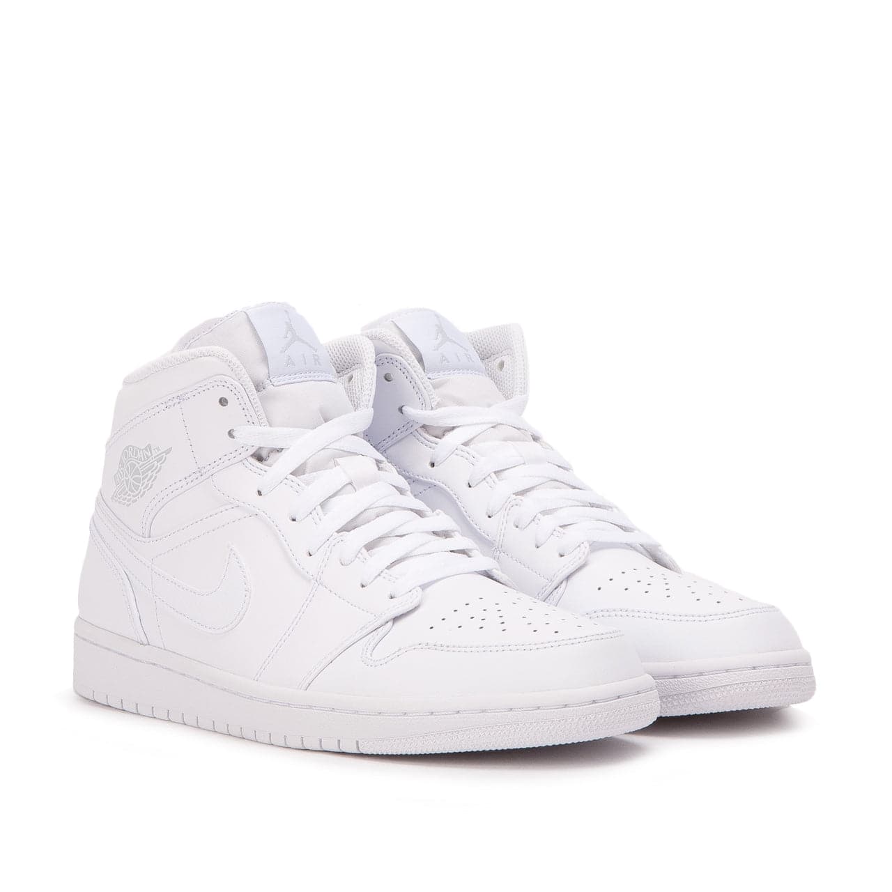 Air Jordan 1 MID 'Triple White' (Weiß) - Allike Store