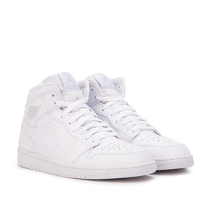 Air Jordan 1 MID 'Triple White' (Weiß) - Allike Store