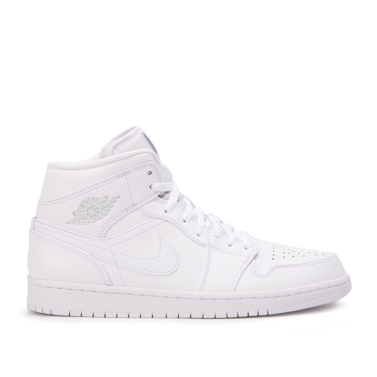 Air Jordan 1 MID 'Triple White' (Weiß) - Allike Store