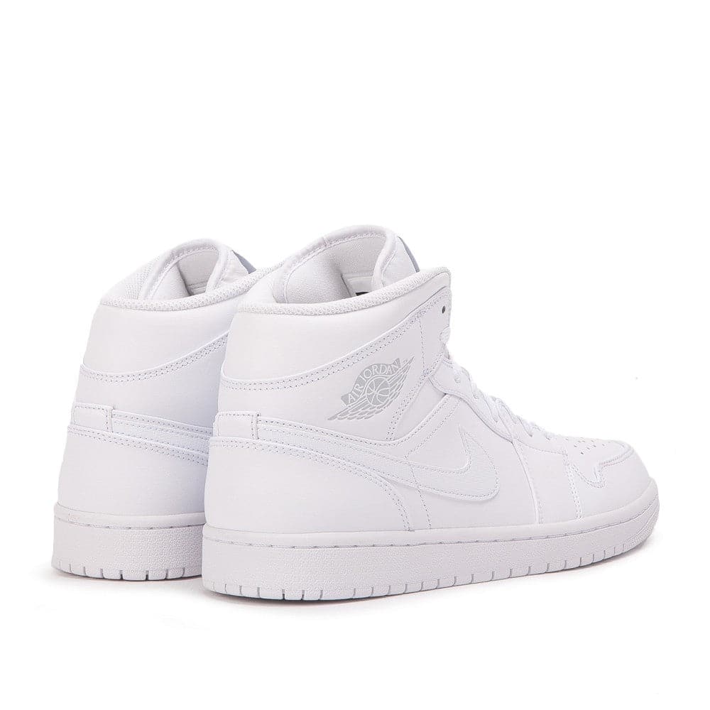 Air Jordan 1 MID 'Triple White' (Weiß) - Allike Store