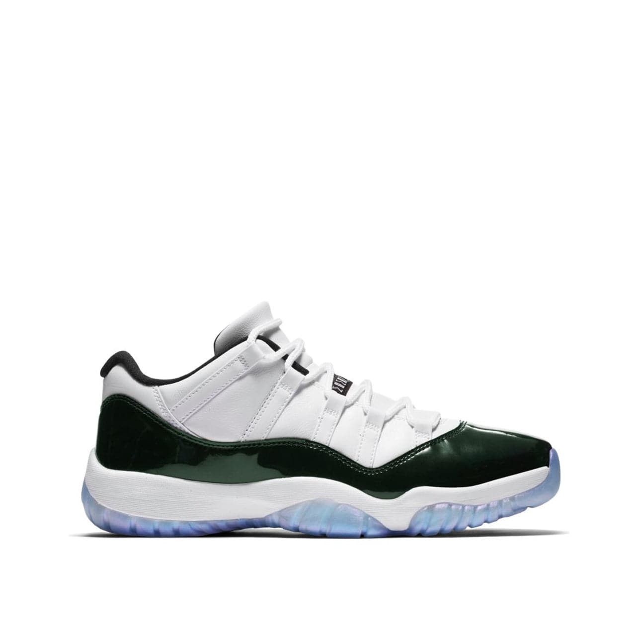 Air Jordan XI Retro Low GS 'Easter' (Weiß / Schwarz / Emerald Rise) - Allike Store