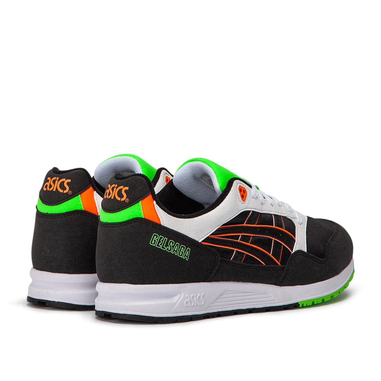 Asics gel saga shocking orange sale