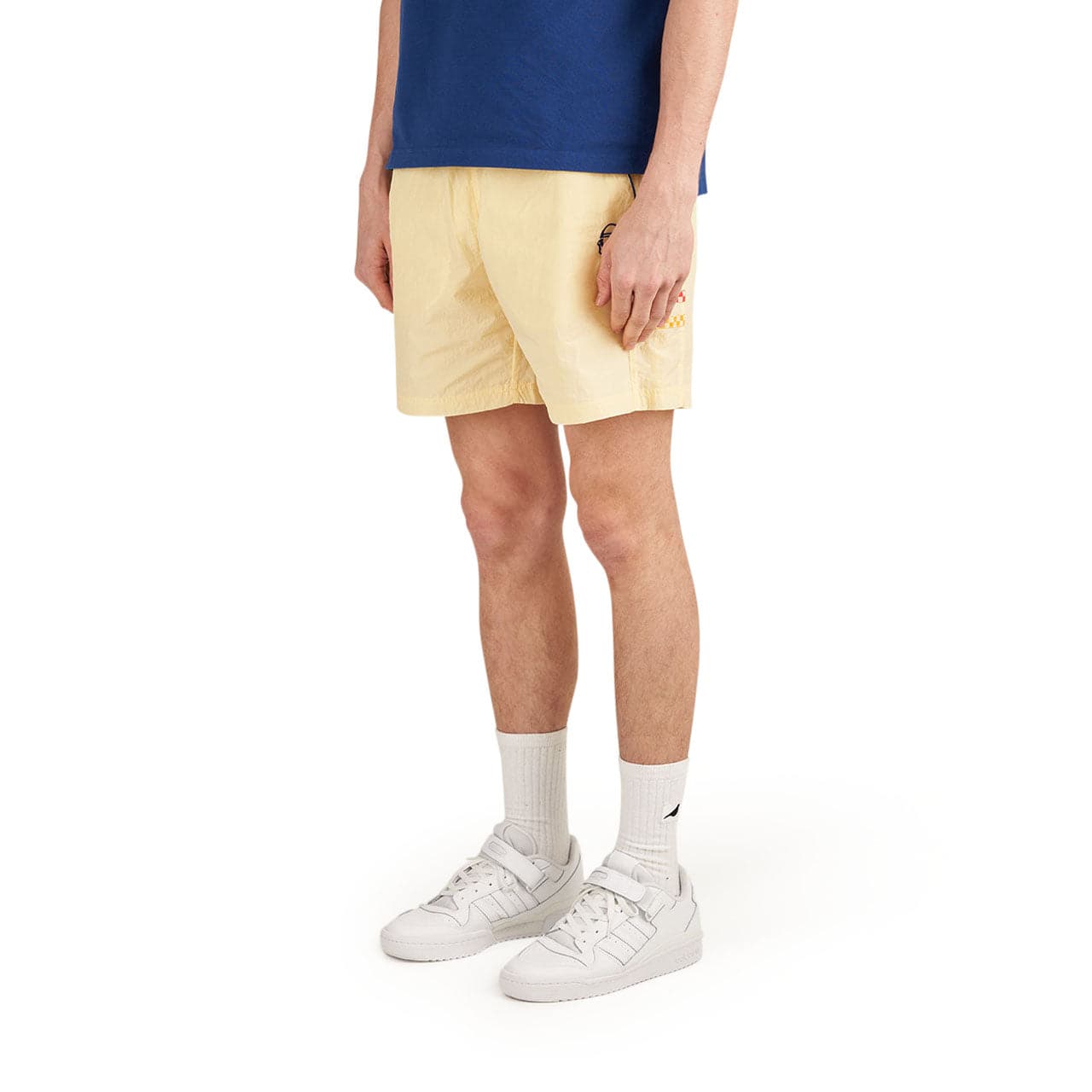 Brain Dead x Sergio Tacchini Shorts (Pastellgelb) - Allike Store