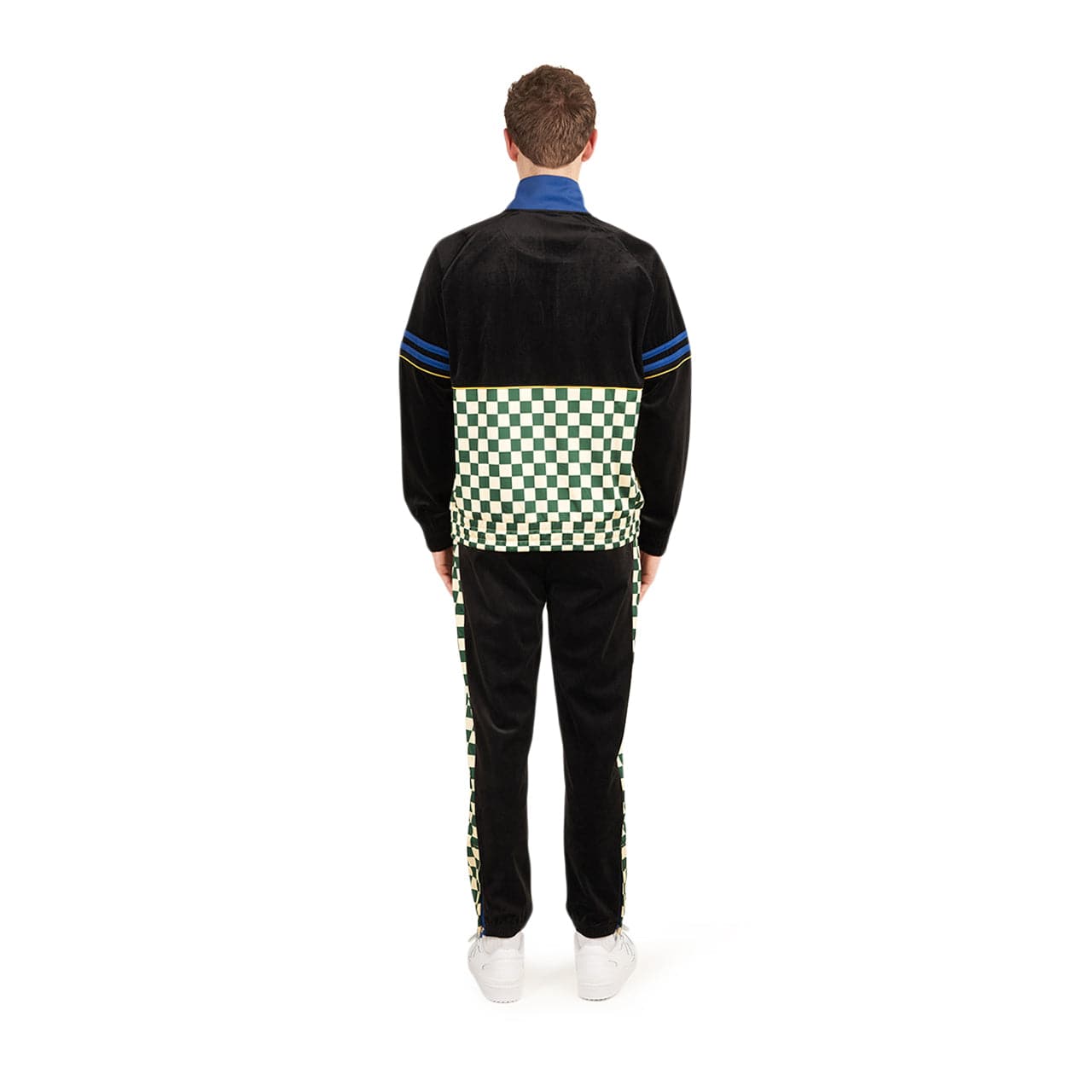 Brain Dead x Sergio Tacchini Velour Tracksuit (Schwarz) - Allike Store