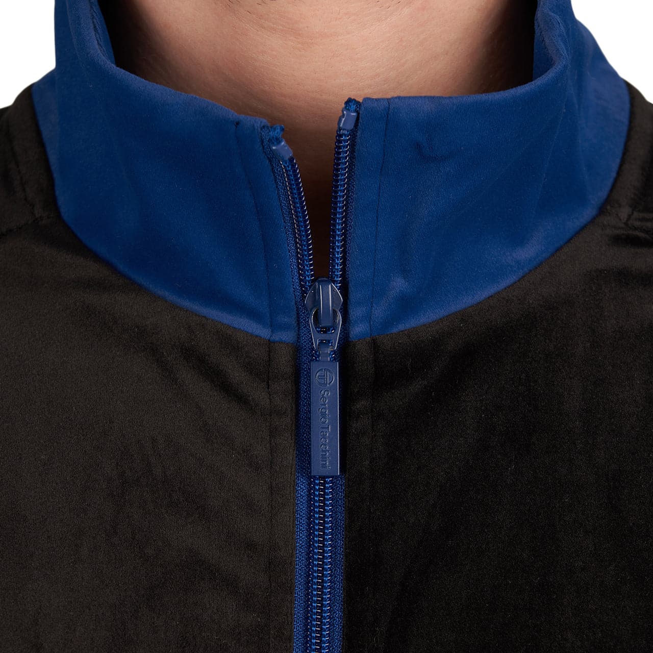 Brain Dead x Sergio Tacchini Velour Tracksuit (Schwarz) - Allike Store