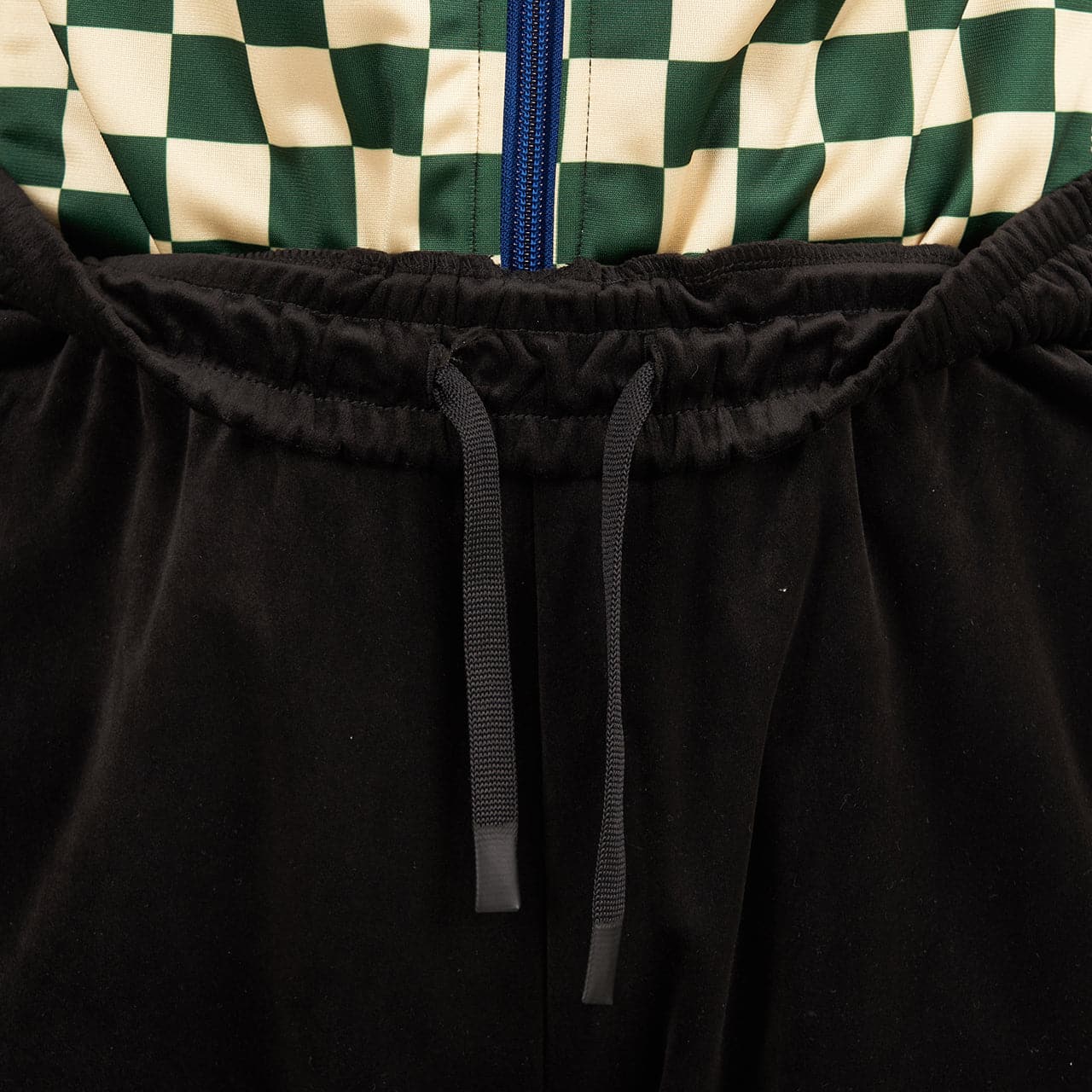 Brain Dead x Sergio Tacchini Velour Tracksuit (Schwarz) - Allike Store