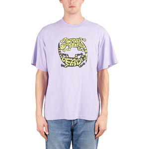 Brain Dead Lizard Lock T-Shirt (Lavendel) - Allike Store