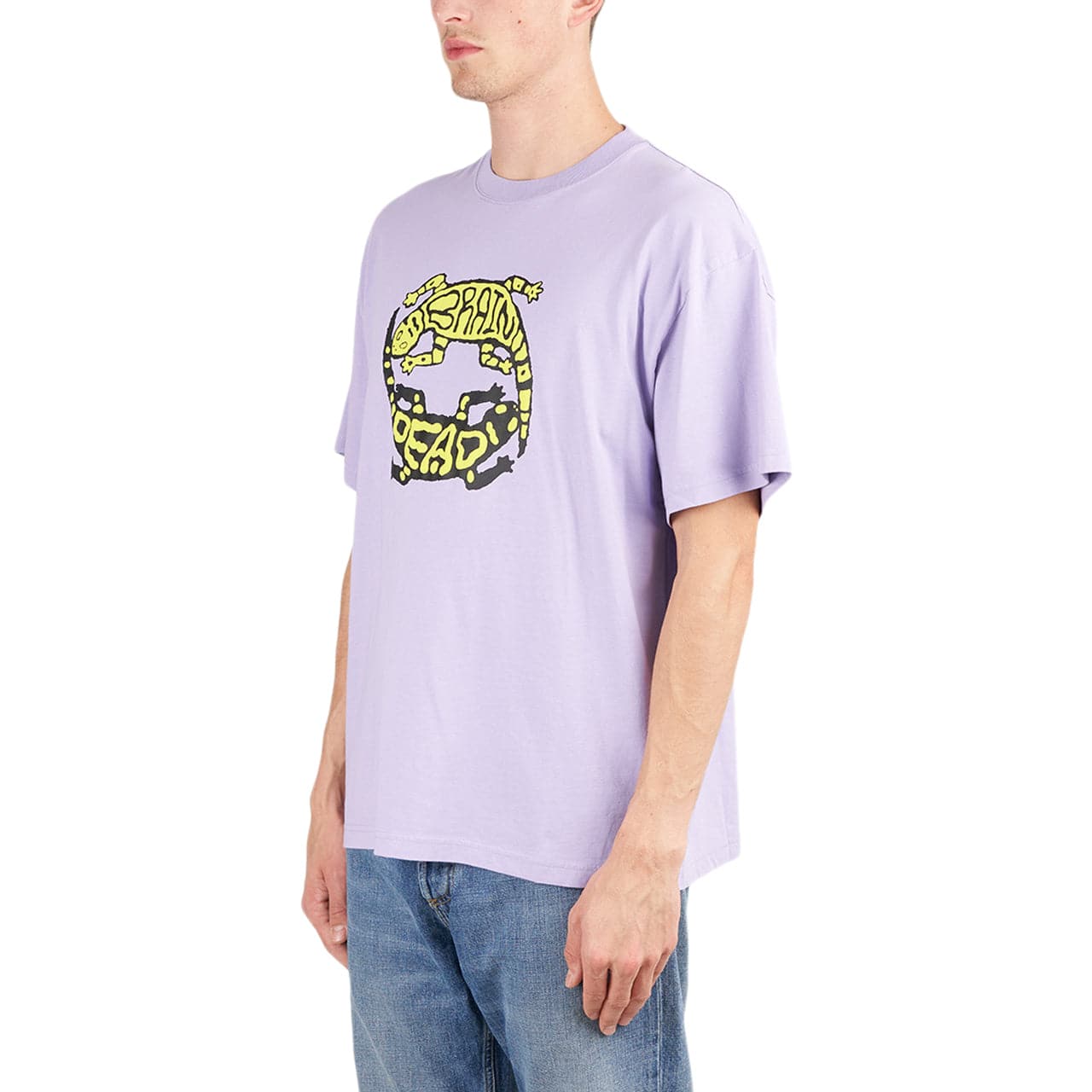 Brain Dead Lizard Lock T-Shirt (Lavendel) - Allike Store