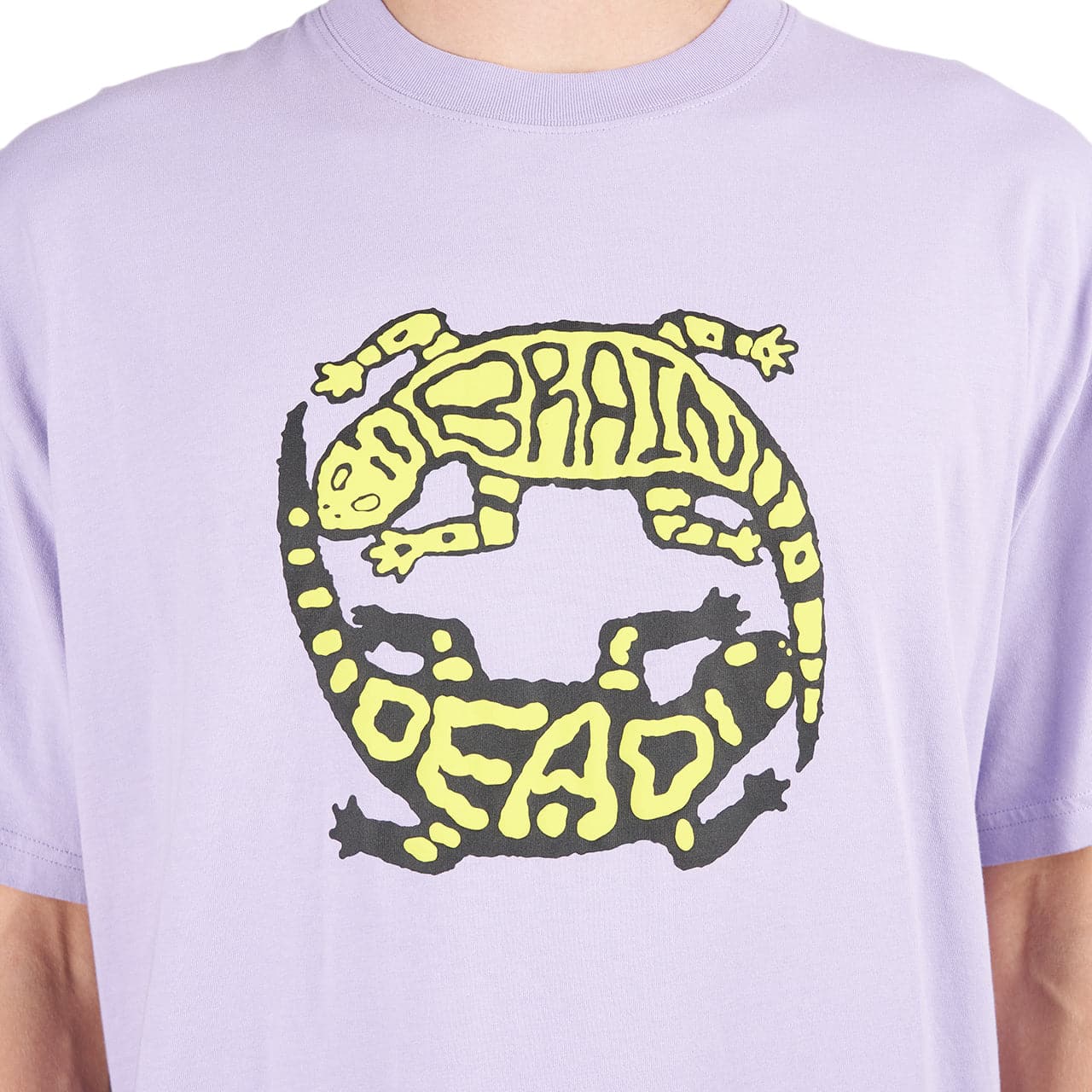 Brain Dead Lizard Lock T-Shirt (Lavendel)  - Allike Store