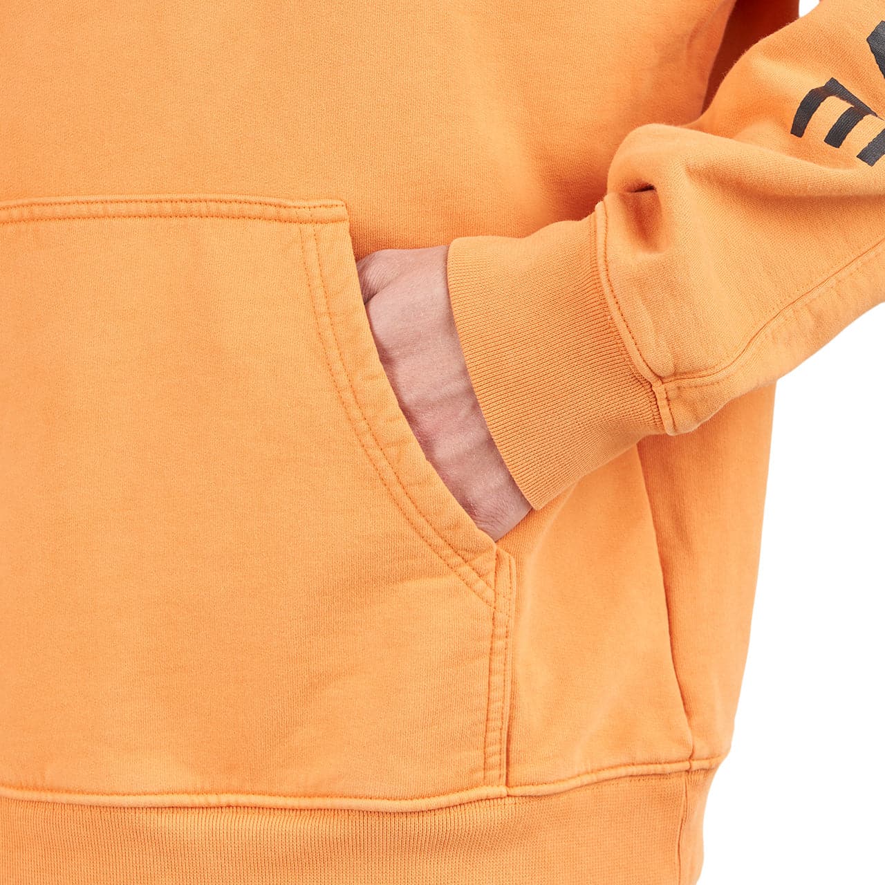 Brain Dead Heatwave Hooded Sweatshirt (Orange) - Allike Store