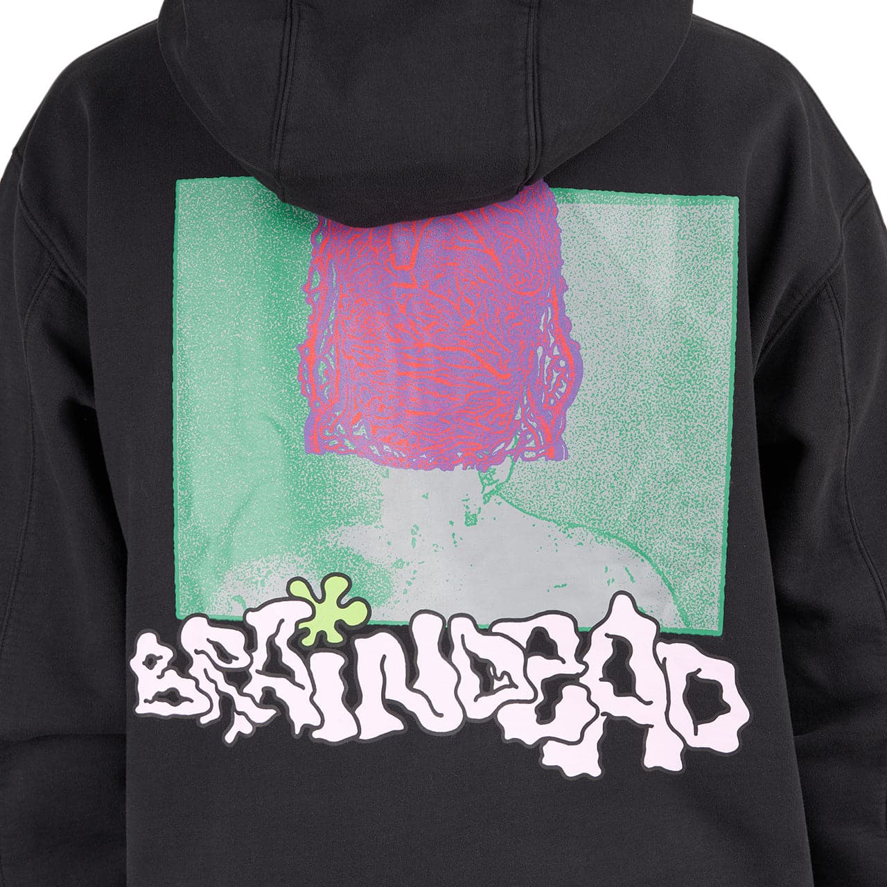 Brain Dead Throwing Hands Hooded Sweat (Schwarz) - Allike Store