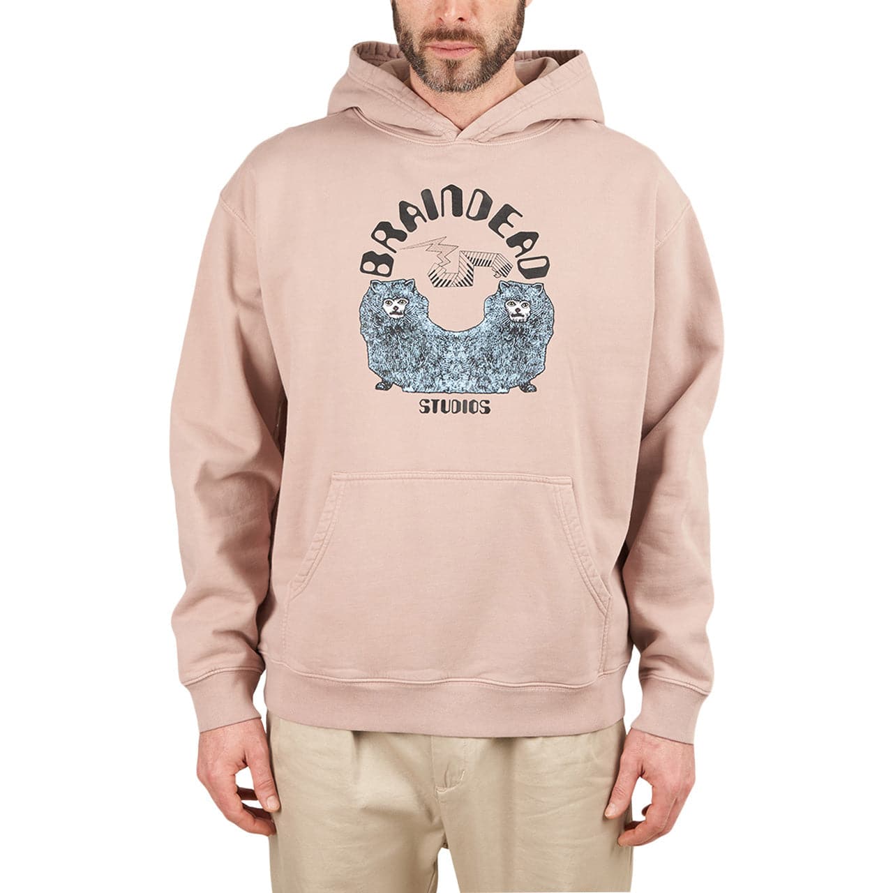 Brain Dead Conjoined Hoodie (Rosa) - Allike Store
