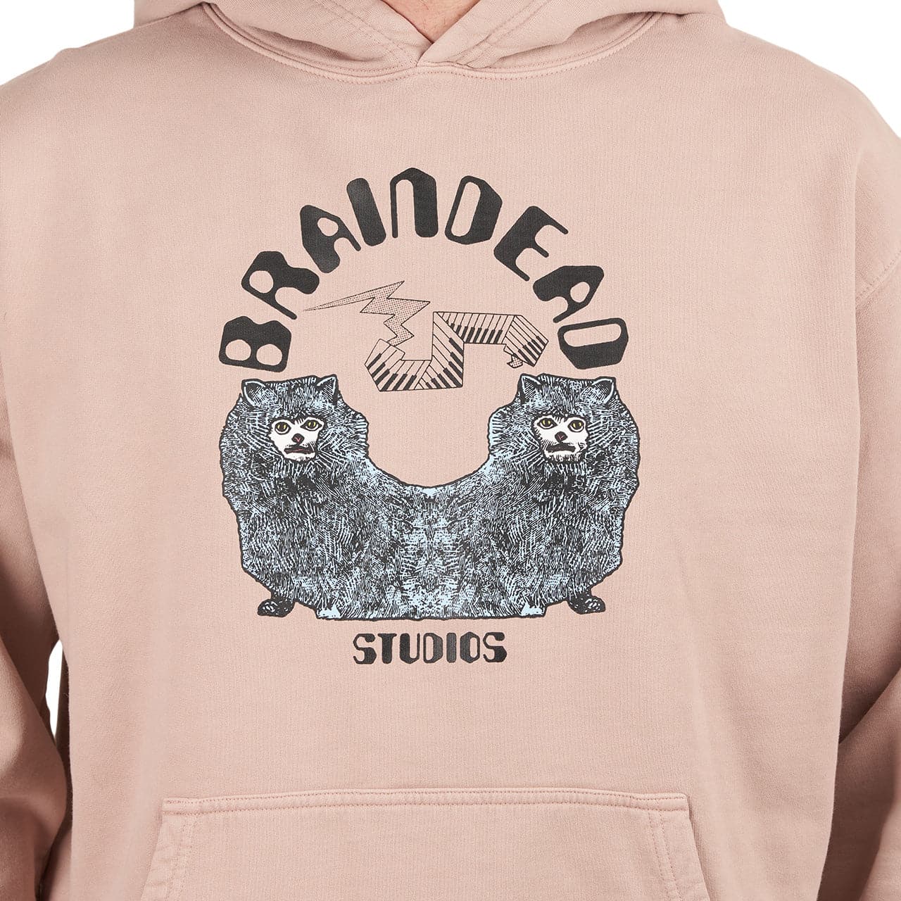 Brain Dead Conjoined Hoodie (Rosa) - Allike Store