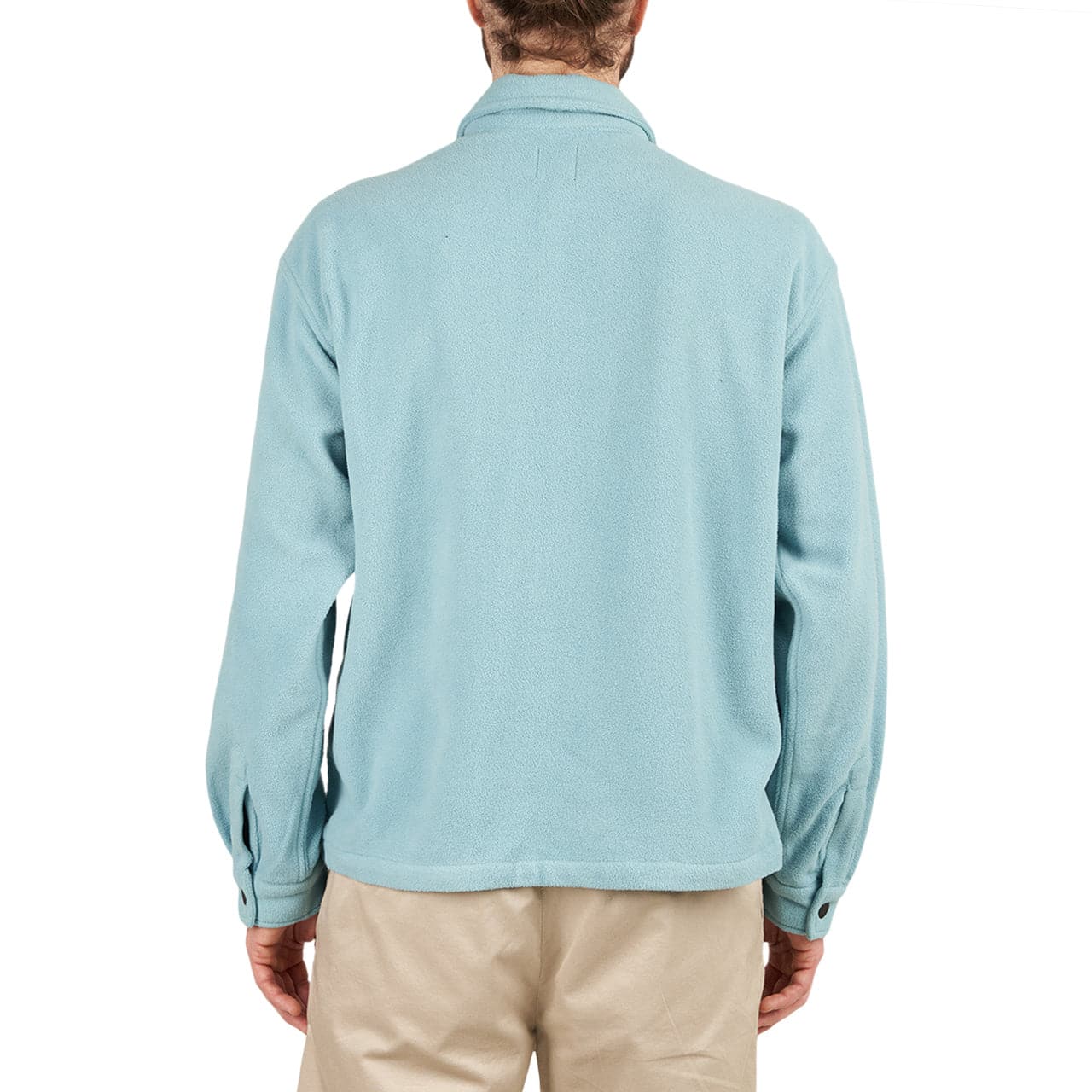 Brain Dead Polar Fleece Climber Shirt (Hellblau) - Allike Store