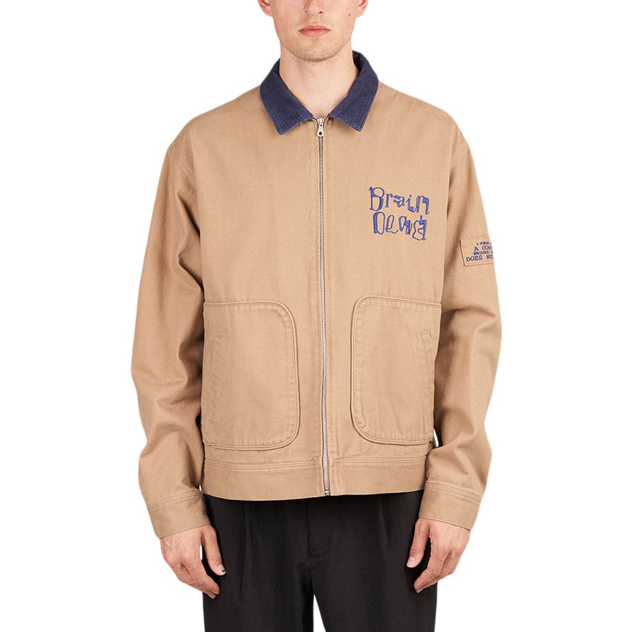 Brain Dead Perfect Visions Trucker Jacket (Brown