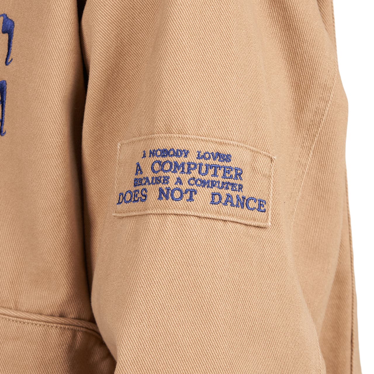 Brain Dead Perfect Visions Trucker Jacket (Braun) - Allike Store