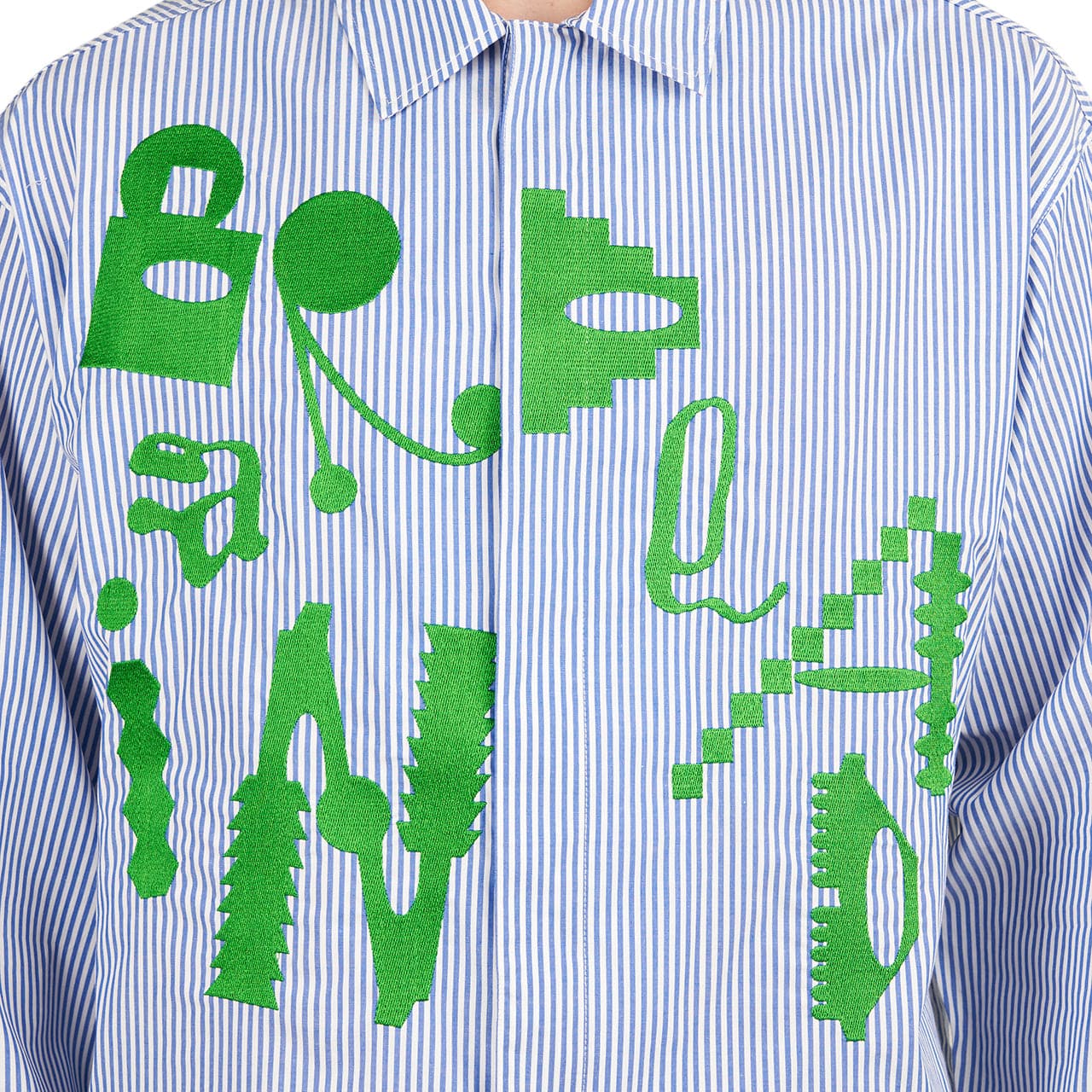 Brain Dead Gastromaniac Button Up Shirt (Blau) - Allike Store