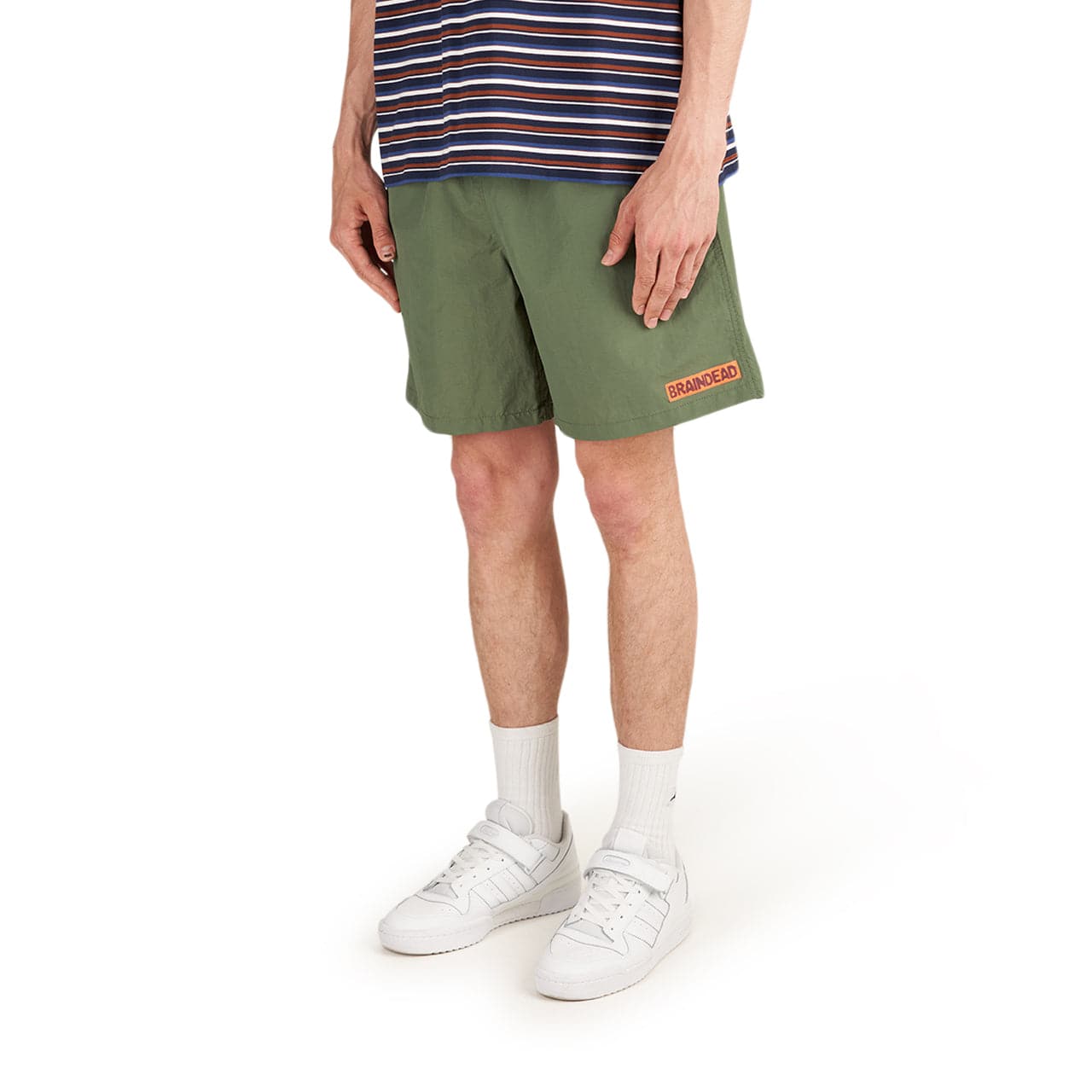 Brain Dead Kickers Short (Oliv) - Allike Store