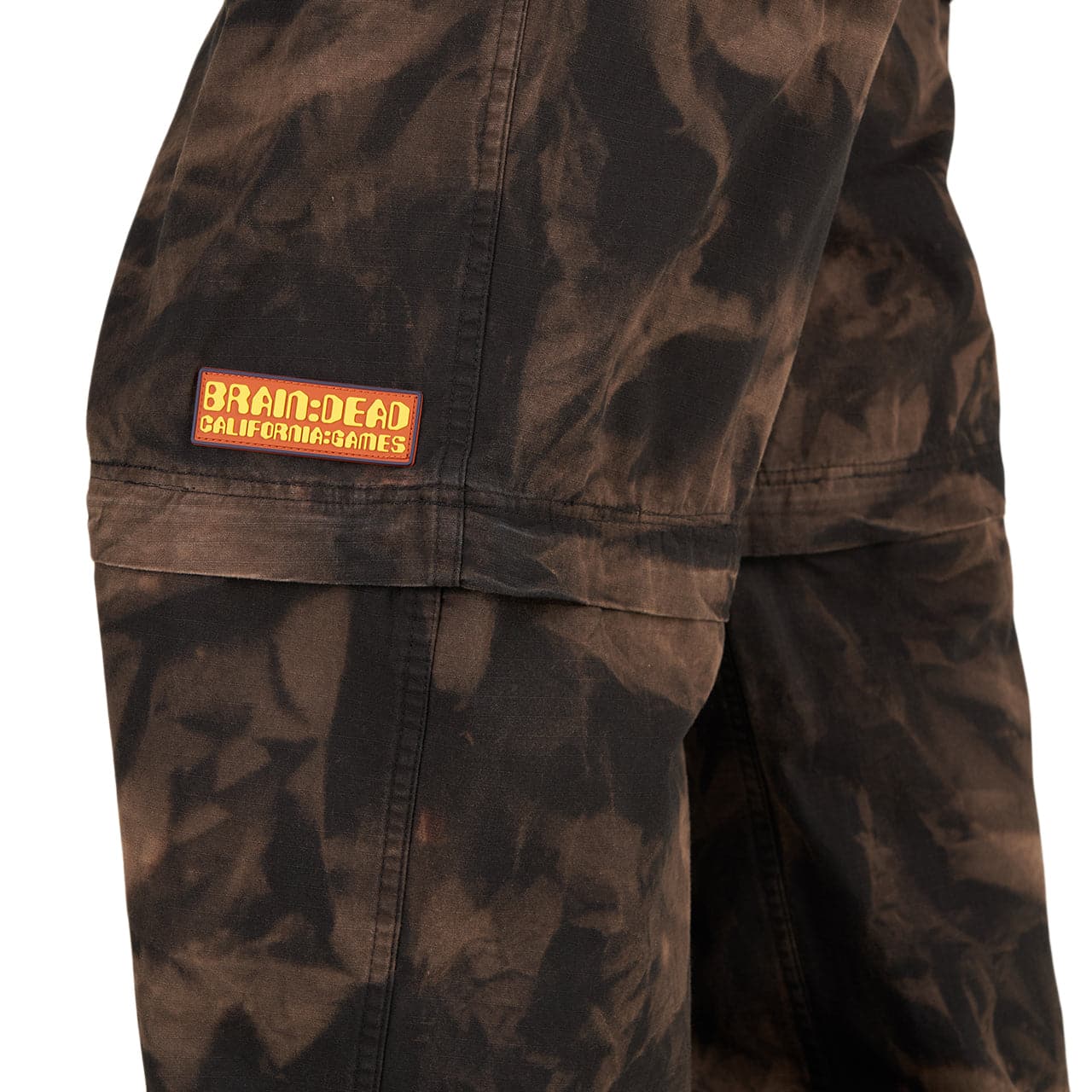 Brain Dead Convertible Mountain Pant (Schwarz / Braun) - Allike Store
