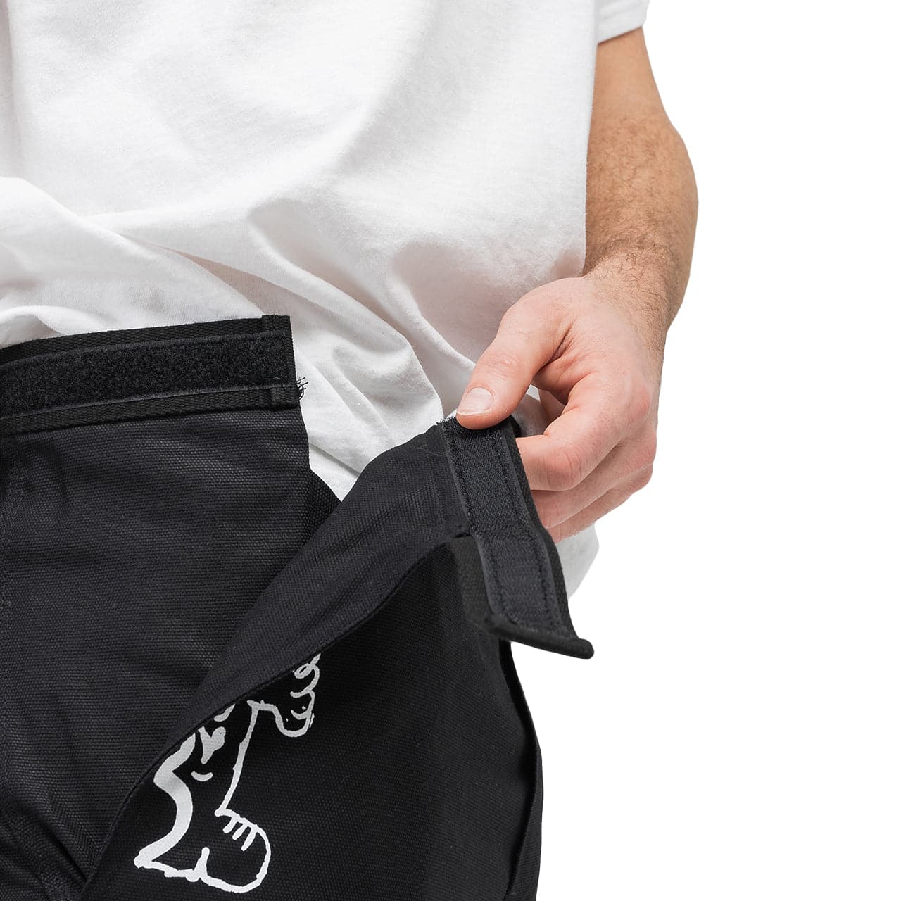 Brain Dead Printed Canvas Carpenter Pant (Schwarz) - Allike Store