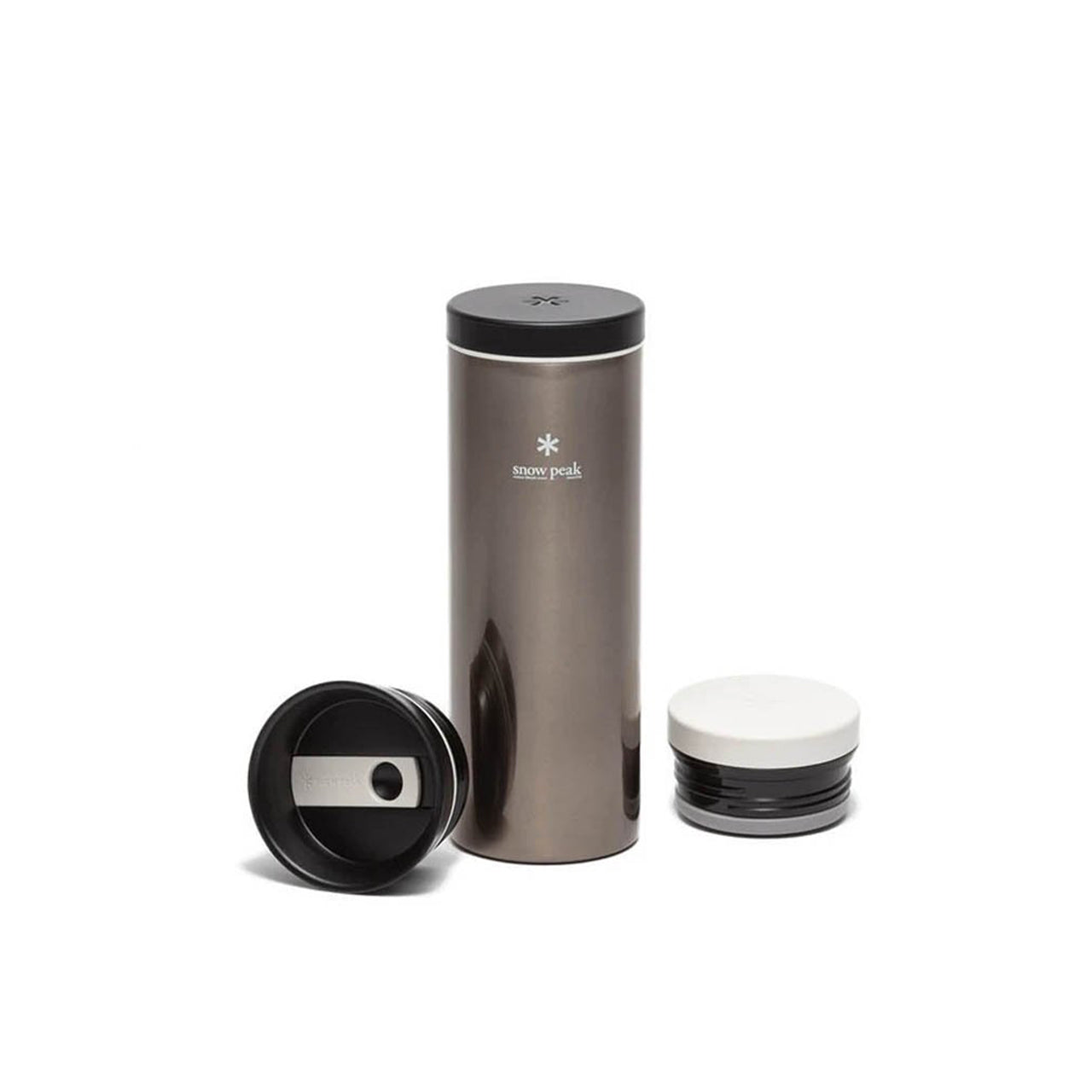 Snow Peak Kanpai Bottle Dark (Silber) - Allike Store