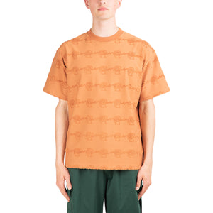 Brain Dead Running Head T-Shirt (Orange) - Allike Store