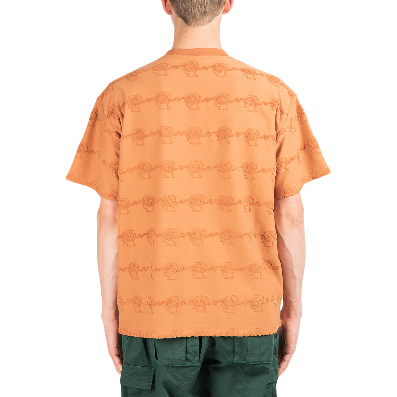 Brain Dead Running Head T-Shirt (Orange)  - Allike Store