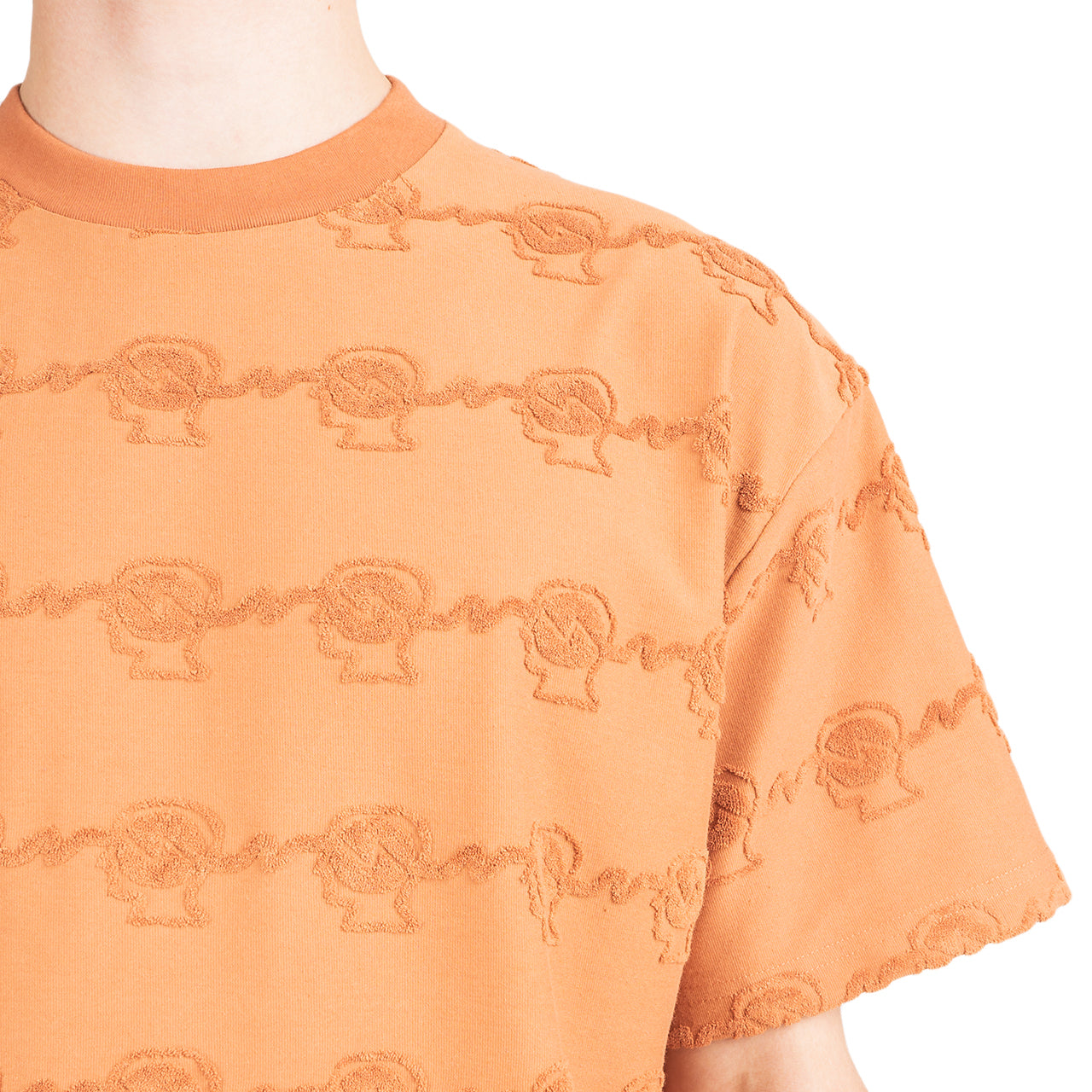 Brain Dead Running Head T-Shirt (Orange)  - Allike Store