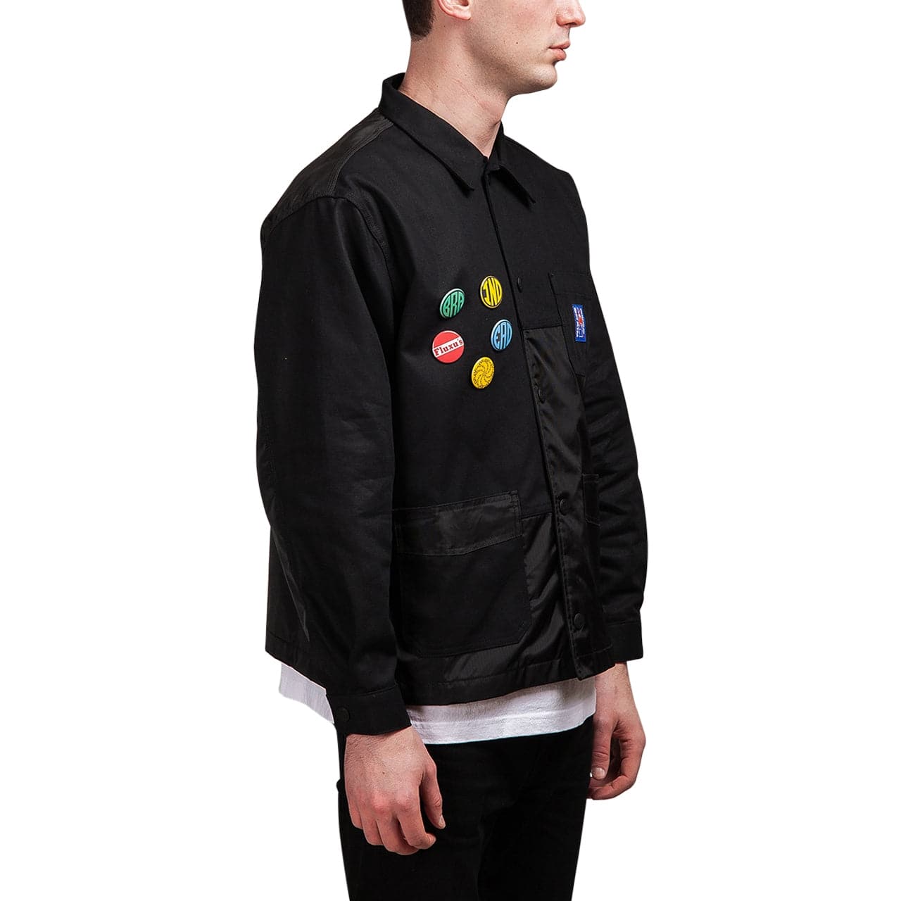 Brain Dead Paneled Chore Coat (Schwarz) - Allike Store