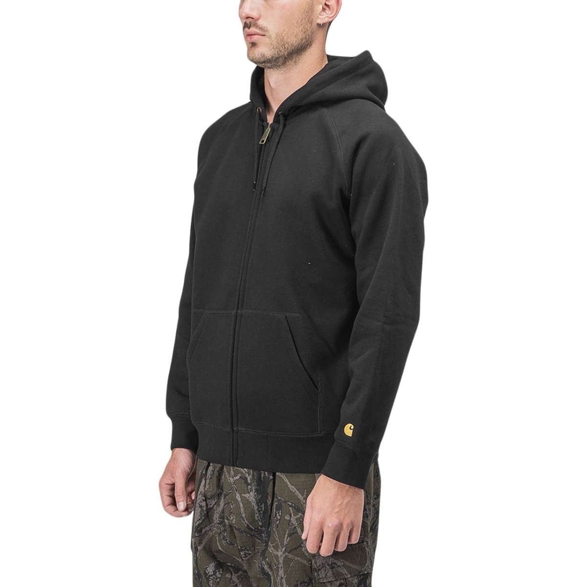 Carhartt WIP Hooded Chase Jacket (Schwarz) - Allike Store