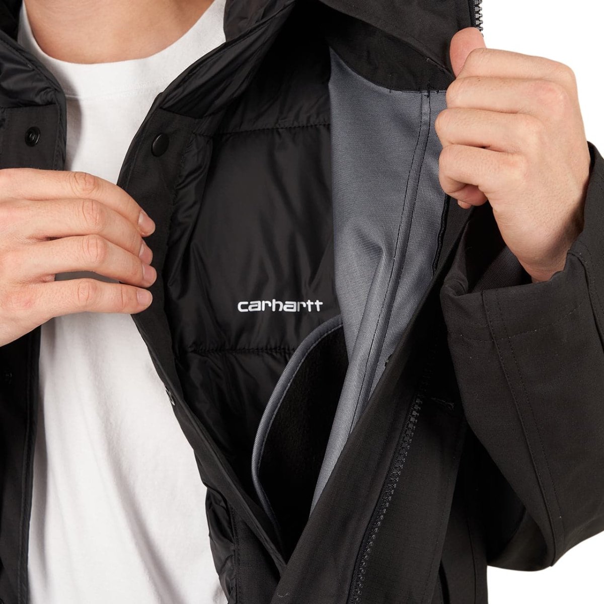 Carhartt WIP Vernon Parka (Schwarz) - Allike Store