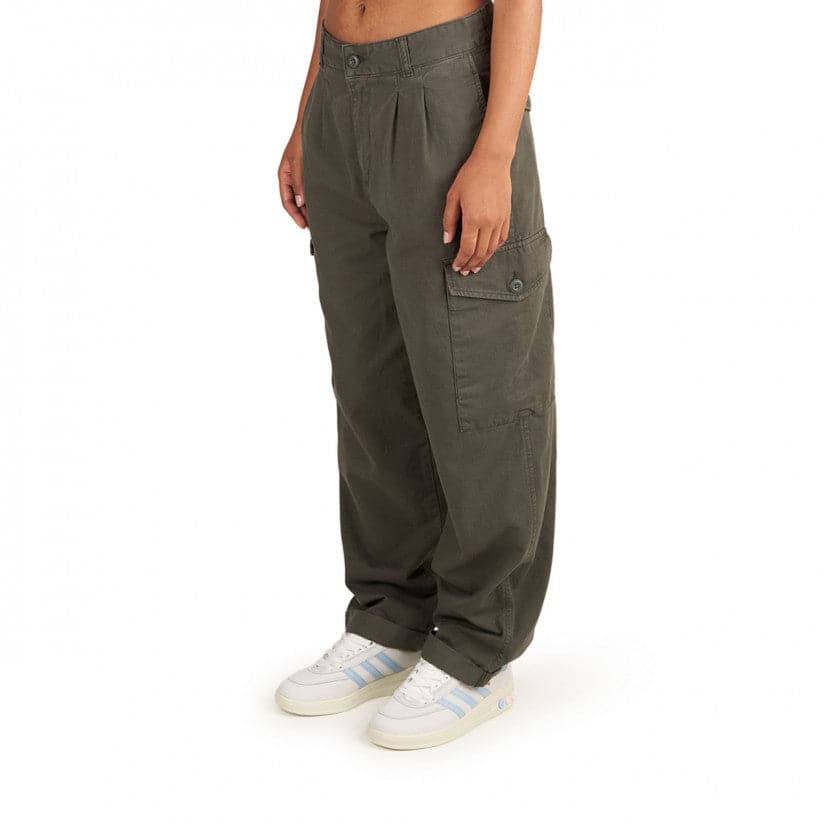 Carhartt WIP W' Collins Pant (Dunkel Grün) - Allike Store
