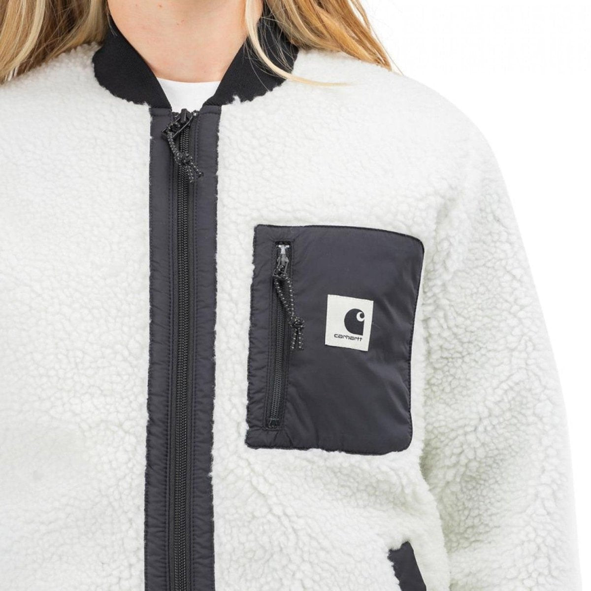 Carhartt WIP W Janet Liner (Weiß / Schwarz) - Allike Store