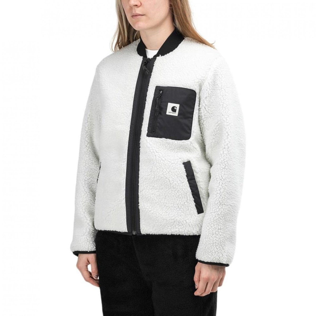 Carhartt WIP W Janet Liner (Weiß / Schwarz) - Allike Store