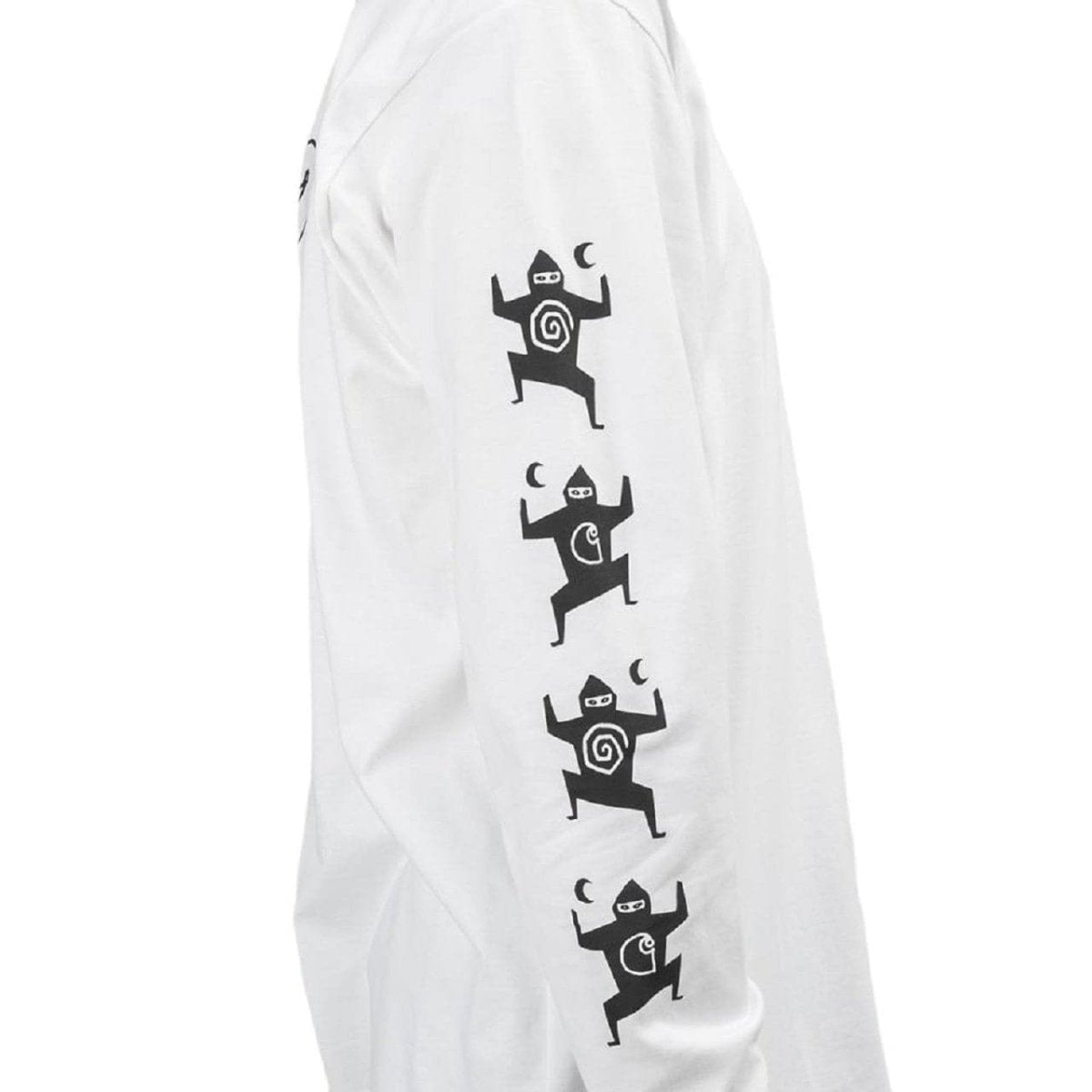 Carhartt WIP x Relevant Parties Ninja Tune Longsleeve (Weiß) - Allike Store