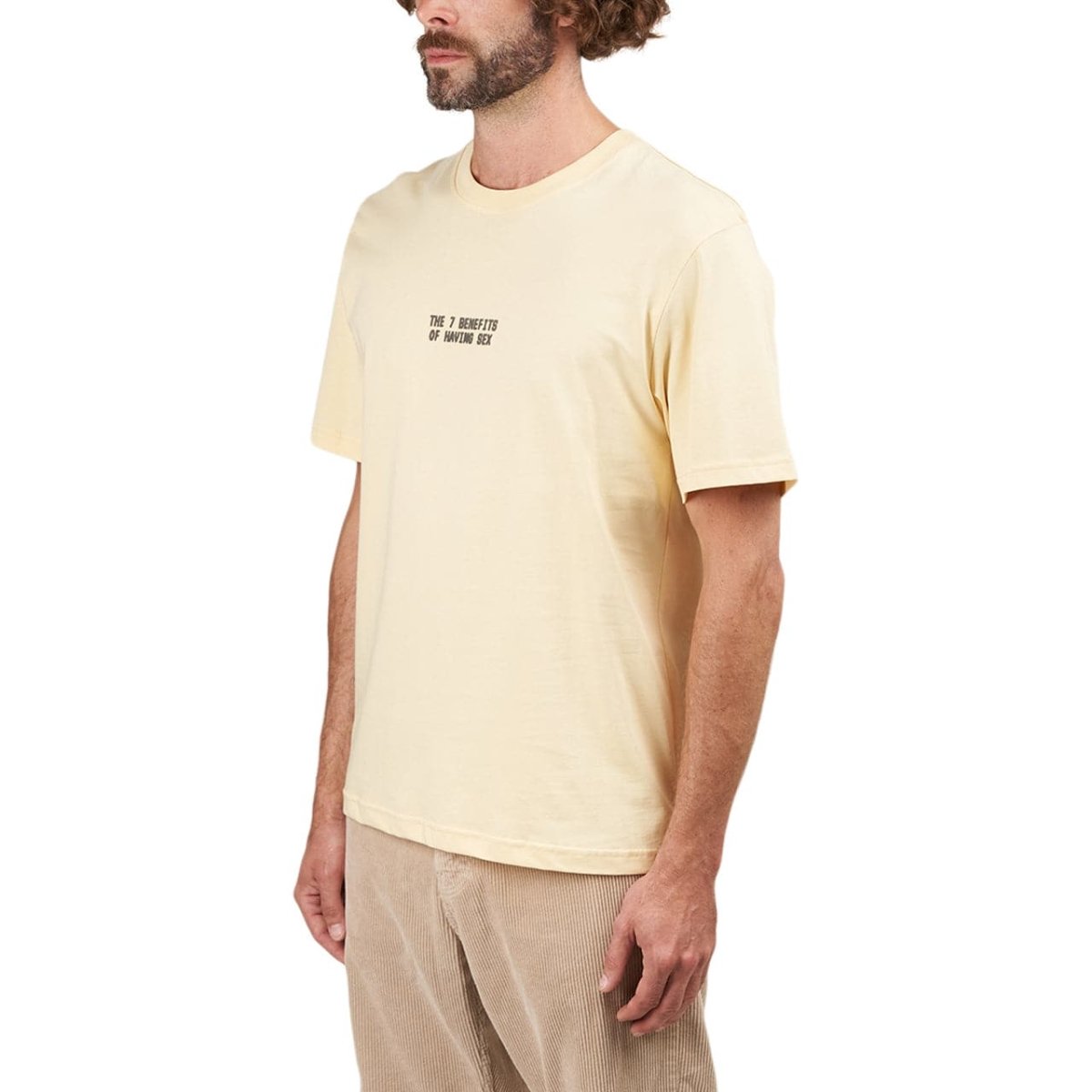 Carne Bollente 7 Benefits T-Shirt (Gelb) - Allike Store