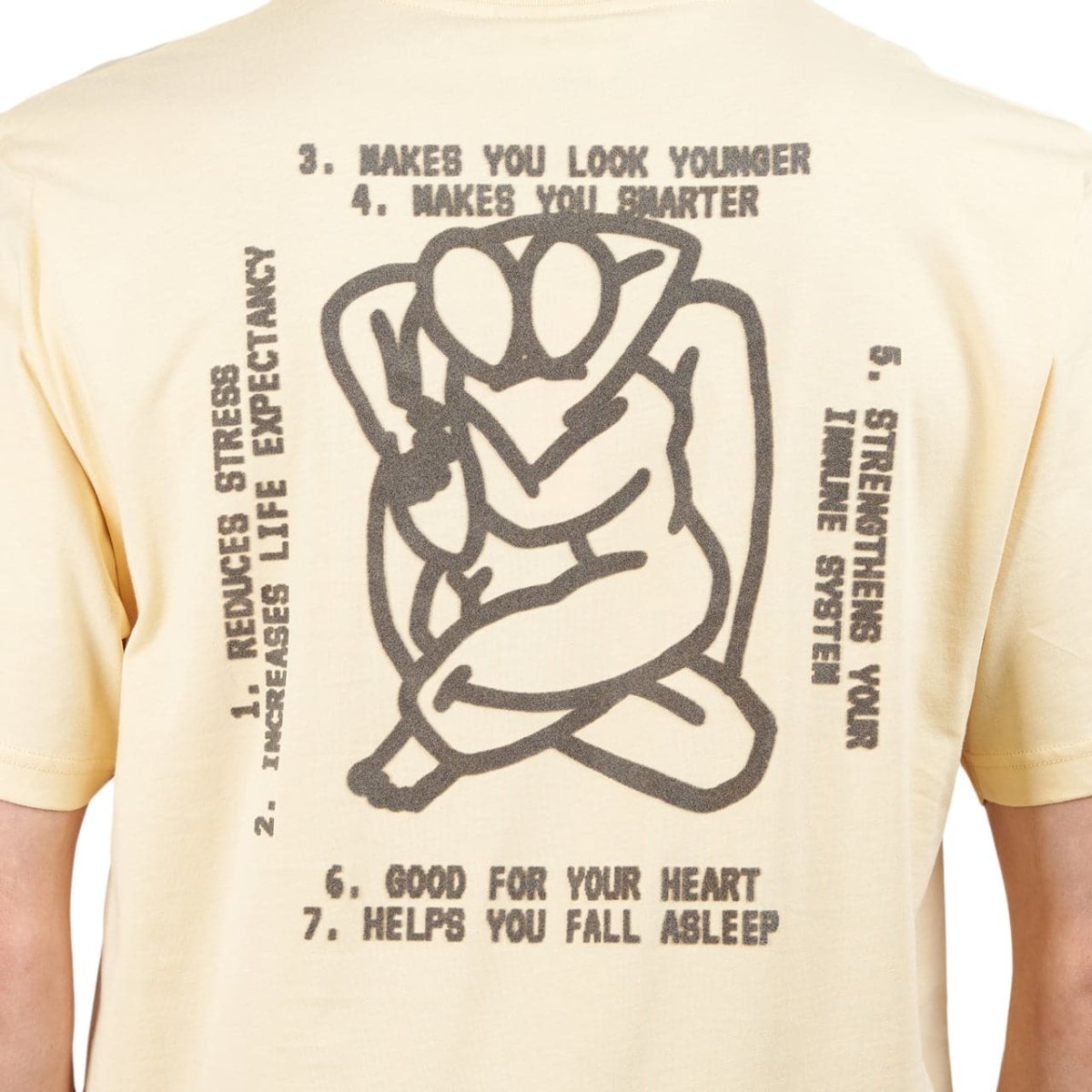 Carne Bollente 7 Benefits T-Shirt (Gelb) - Allike Store