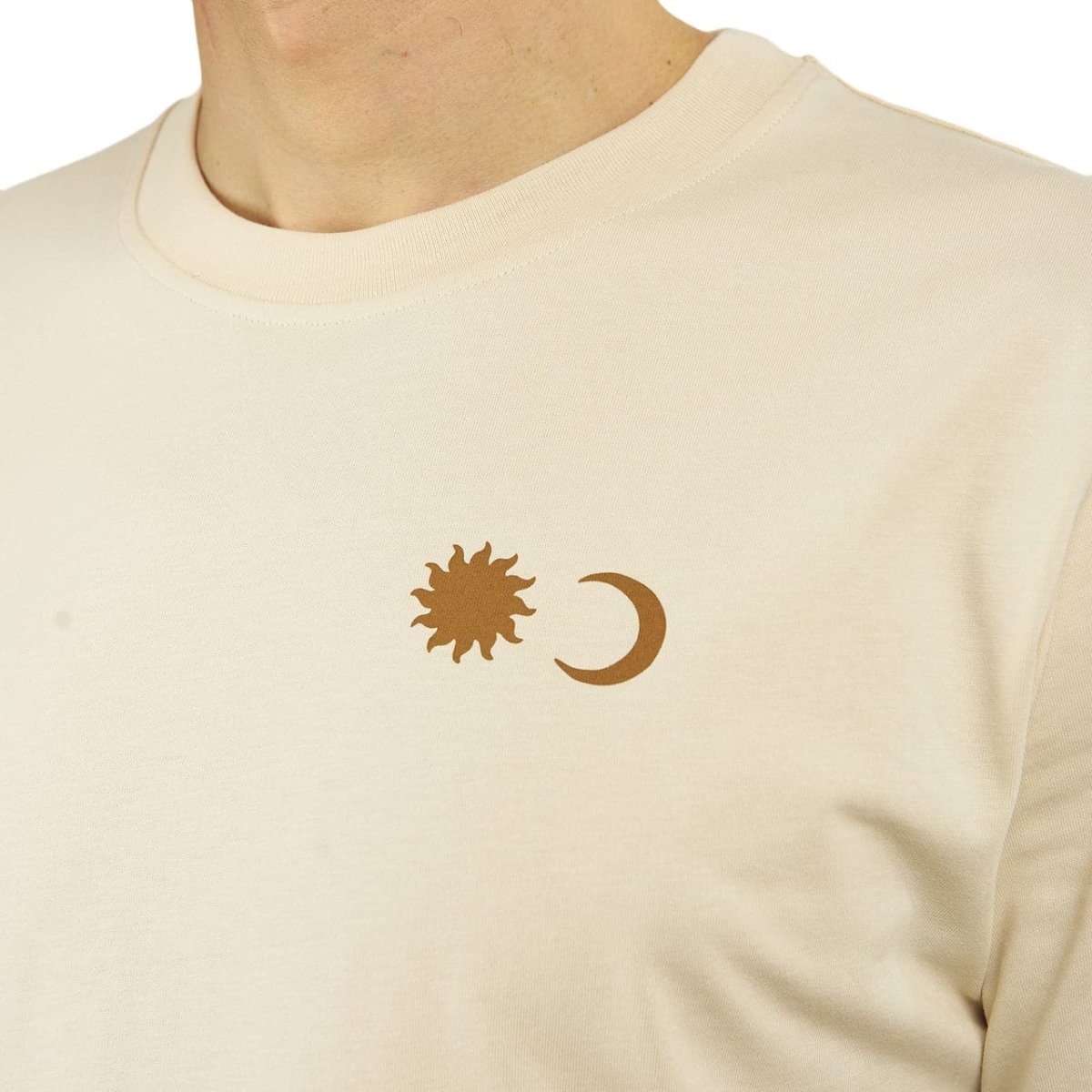 Carne Bollente Couple Calendar T-Shirt (Beige) - Allike Store