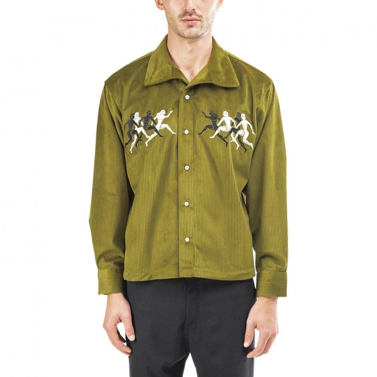 Carne Bollente Double Penelope Shirt (Olive) - Allike Store
