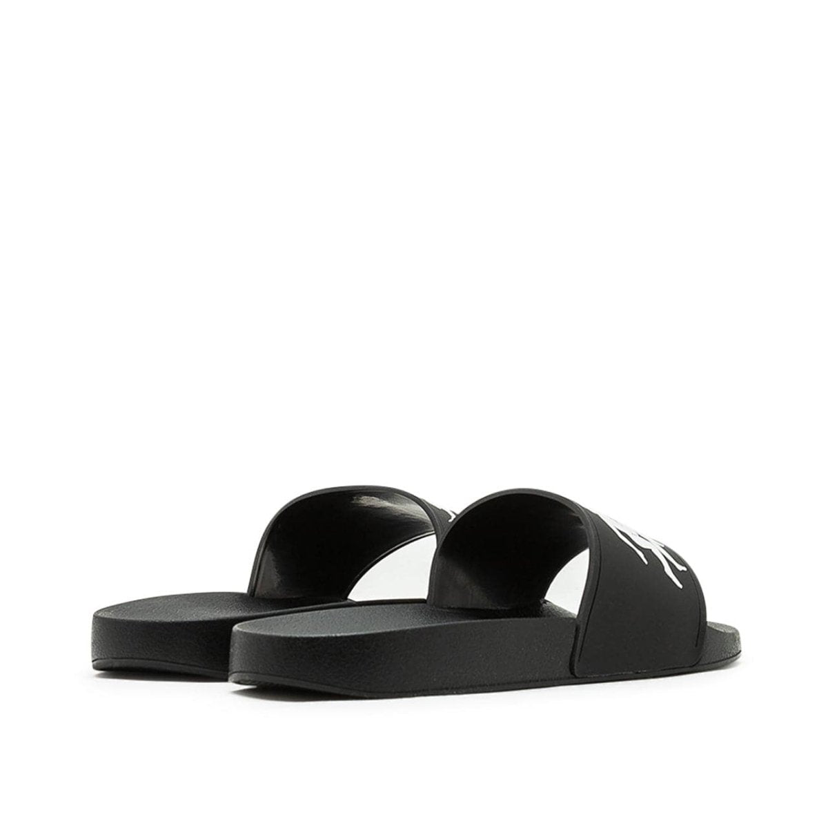 Carne Bollente Fast & Curious Pool Slides (Schwarz / Weiß)  - Allike Store