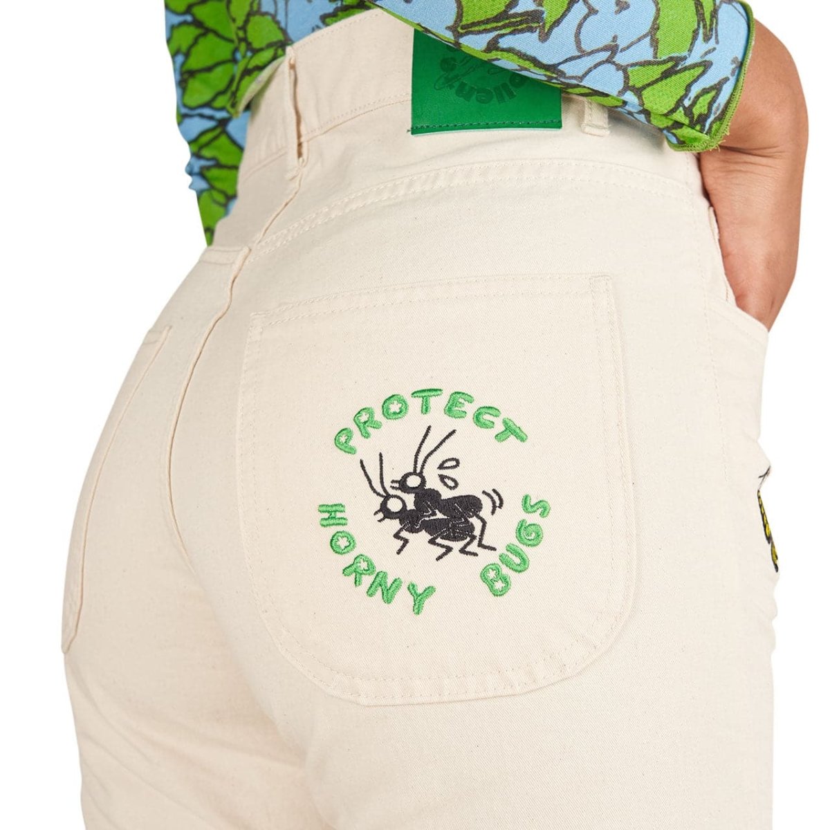 Carne Bollente Love Anywhere Jeans (Beige) - Allike Store