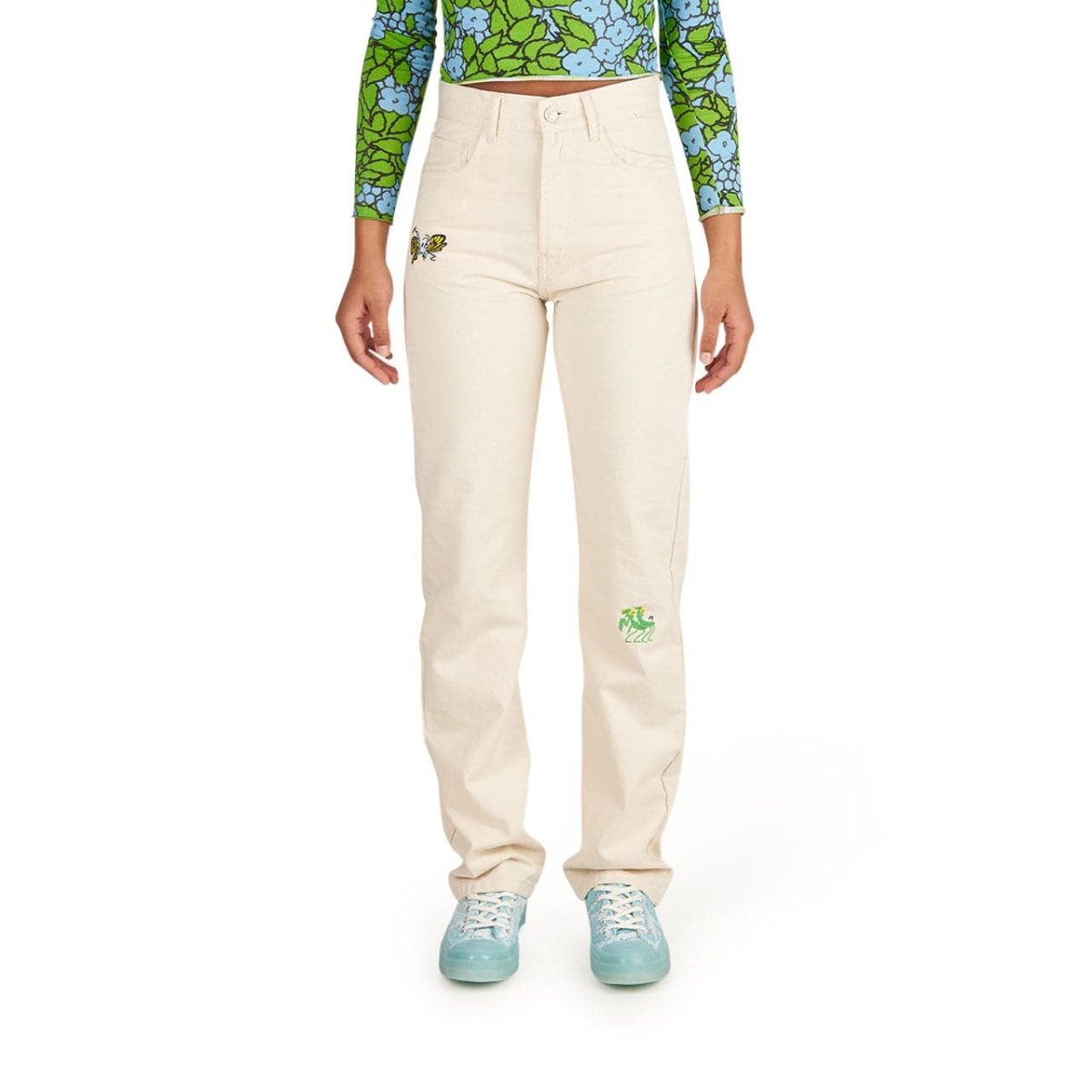Carne Bollente Love Anywhere Jeans (Beige) - Allike Store